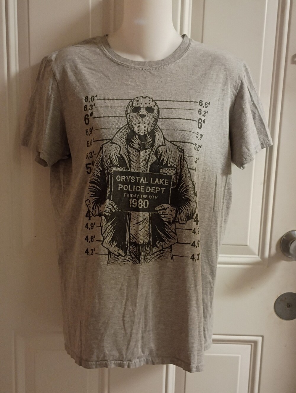 Jason Friday the 13th Graphic Tee - Gray Medium